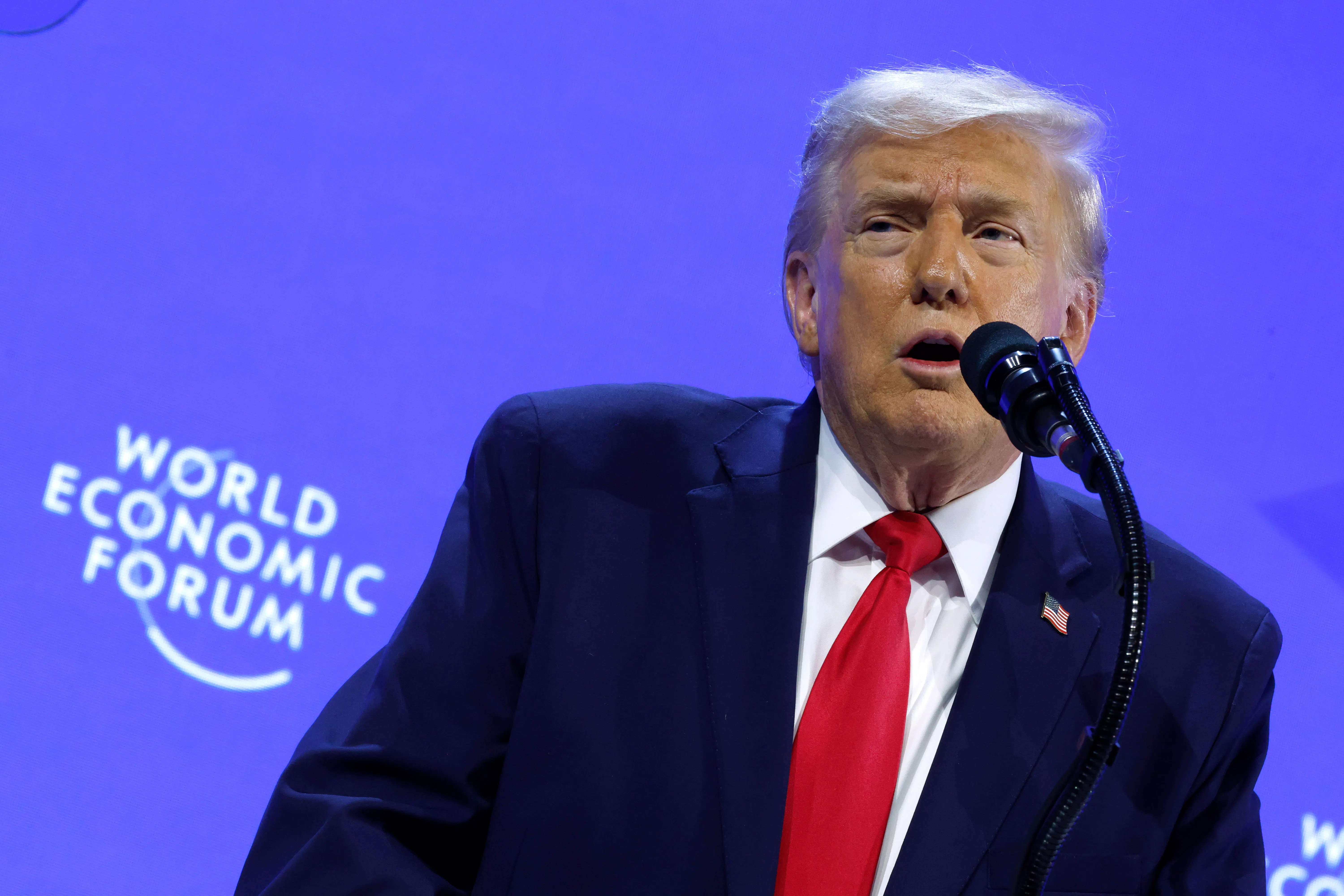 Trump Uses Davos Speech to Brag That He Can “Crush” the Housing Market