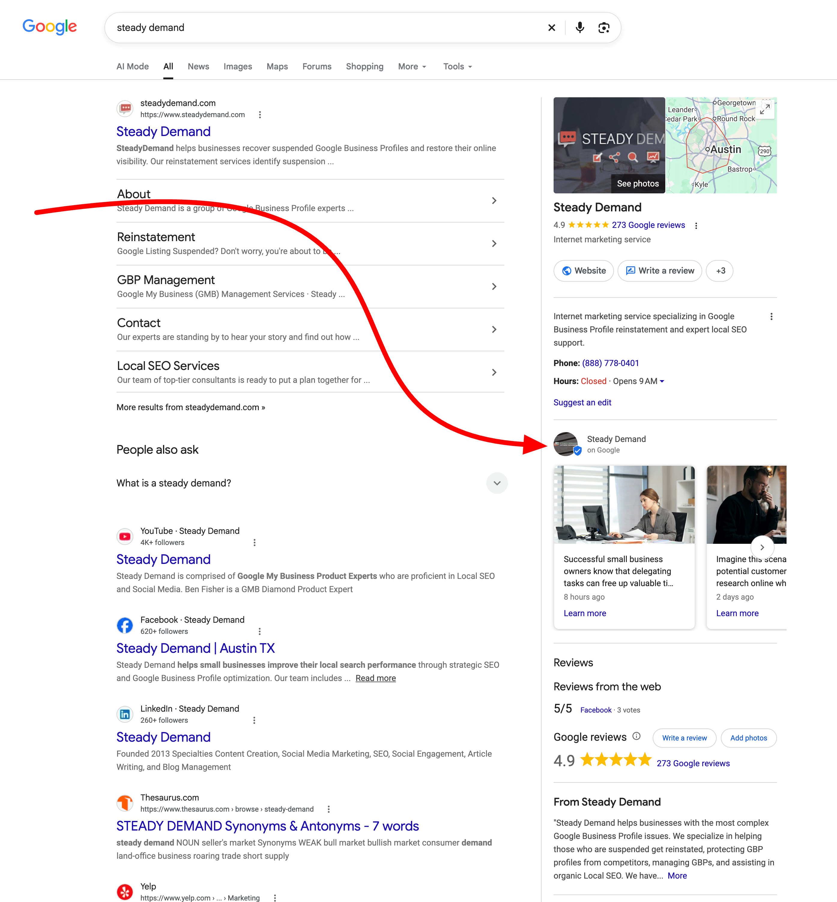 Google Moves Google Posts Higher Up On Local Knowledge Panel Google Moves Google Posts Higher Up On Local Knowledge Panel