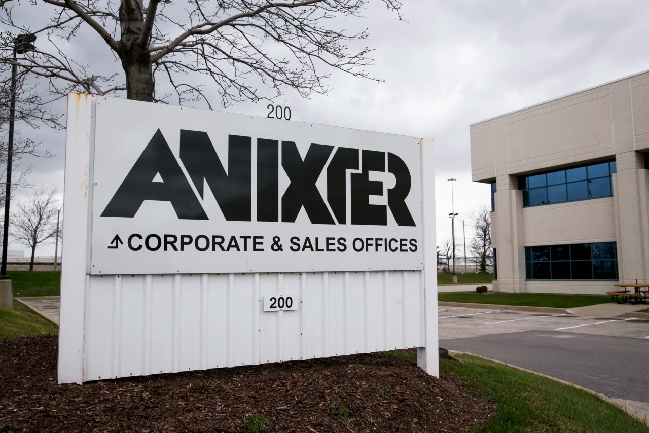 anixter net worth