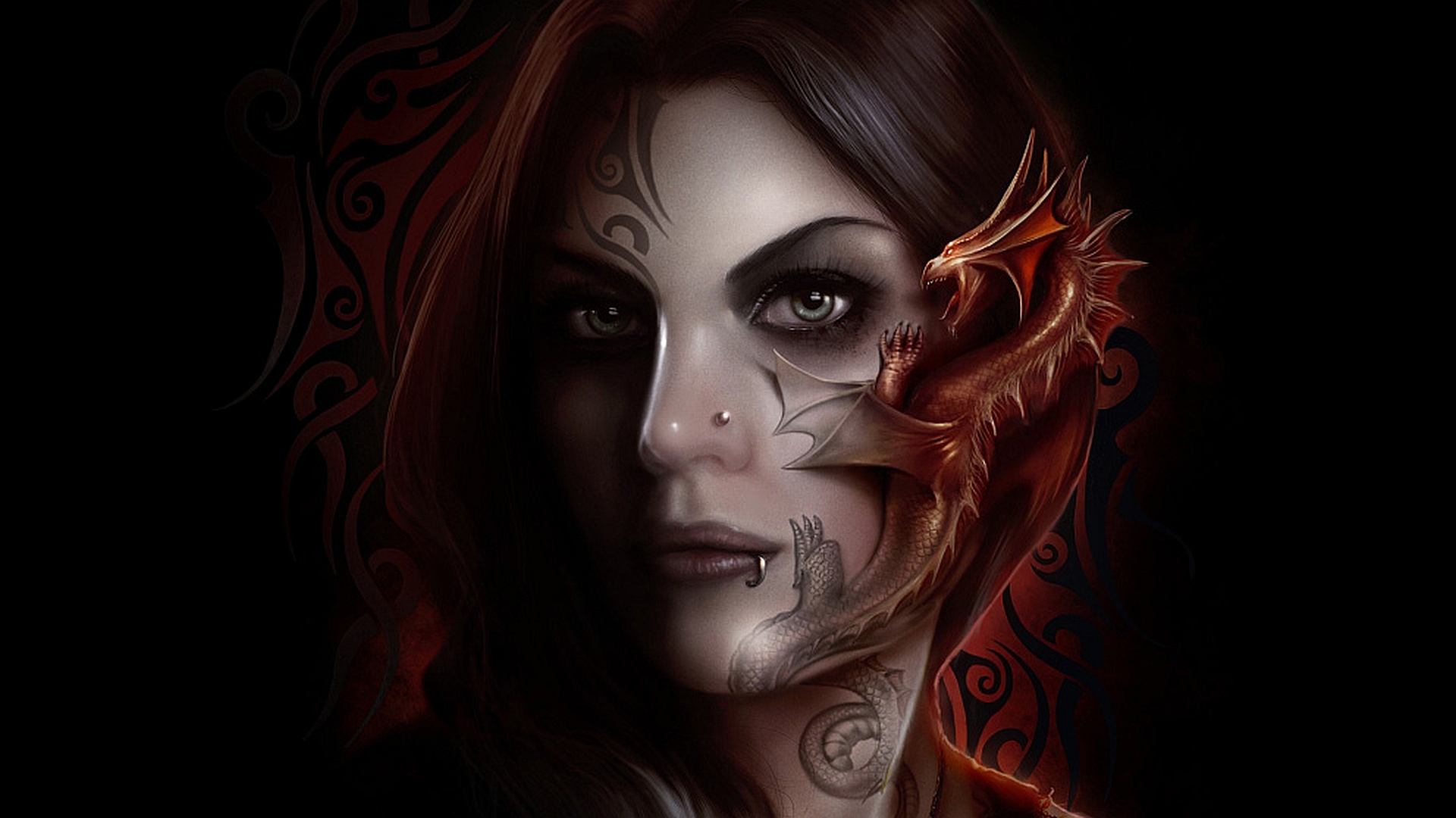 Fantasy Tattoo Hd Wallpaper | Background Image | 1920X1080 1080_x_1920_jpg