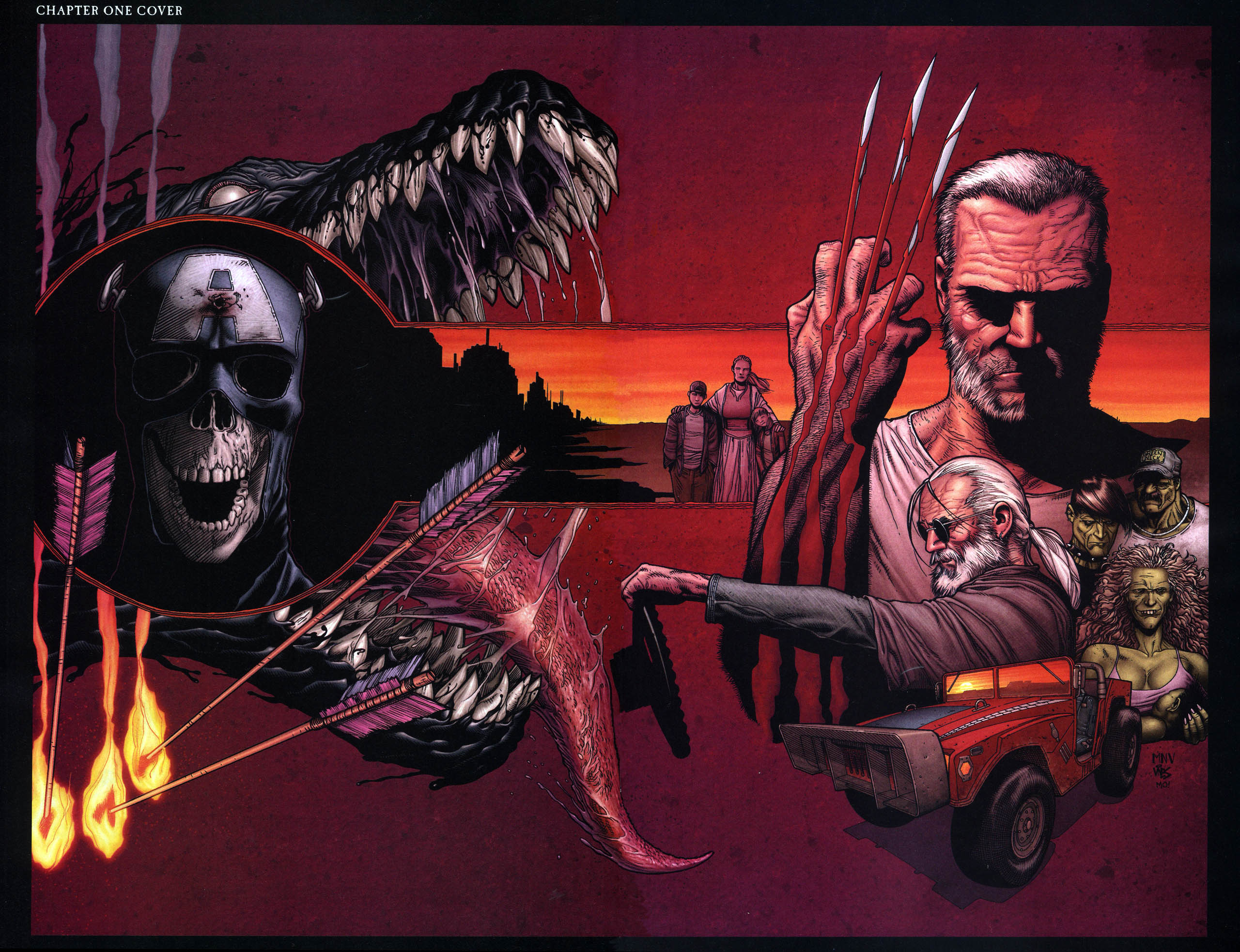 Old man logan wallpaper