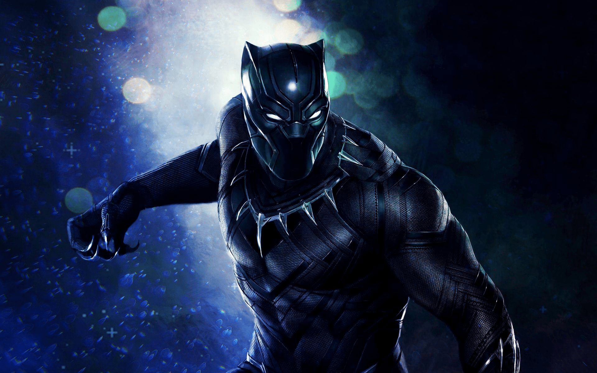 Black panther hd wallpaper