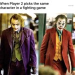 ﻿When Player 2 picks the same character in a fighting game