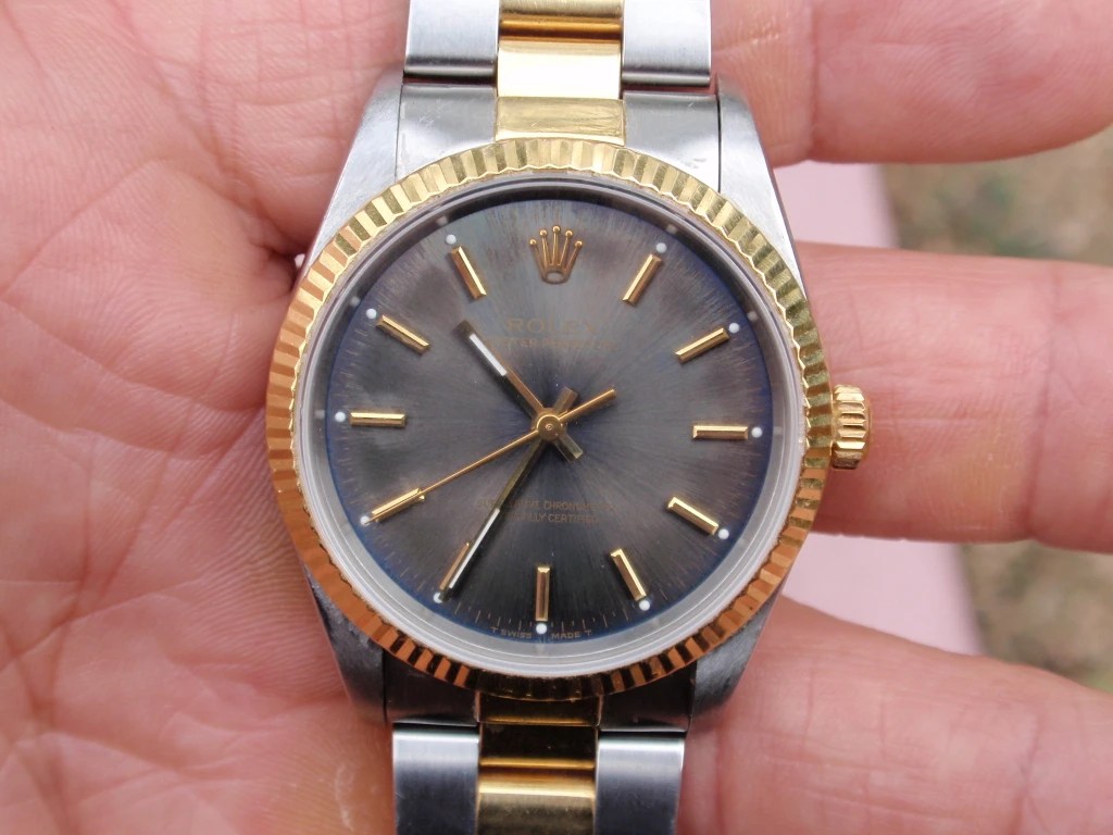 Fs Rolex 14233 Oyster Perpetual 18k Ss Rolex Forums Rolex Watch Forum
