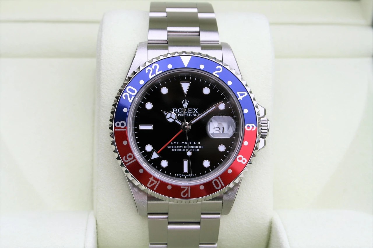 Fs Rolex 16710 Gmt Ii Pespi 3186 Nib Nos Sealed And Complete Rolex Forums Rolex Watch Forum