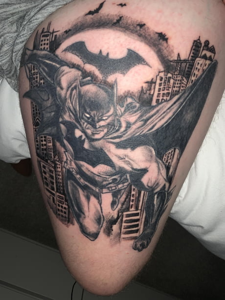 Batman Tattoo What Do You Guys Think? - 9Gag 613_x_460_jpg