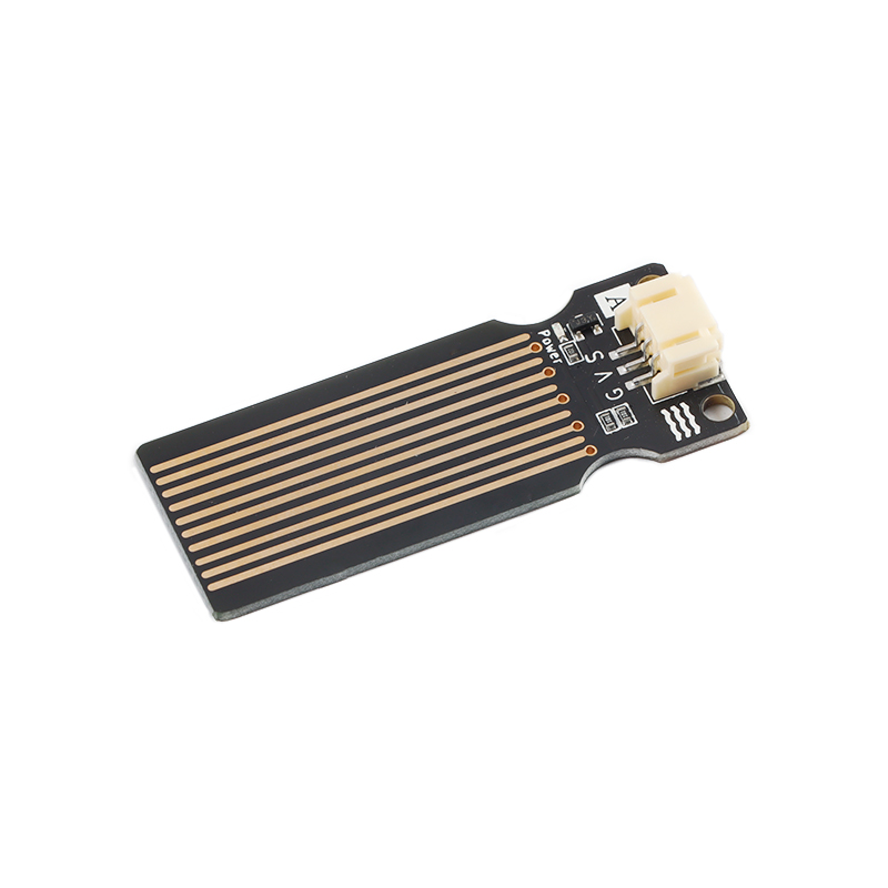 基于STM32的水位检测传感器数据采集系统，配备串口和OLED 0.96双显示屏