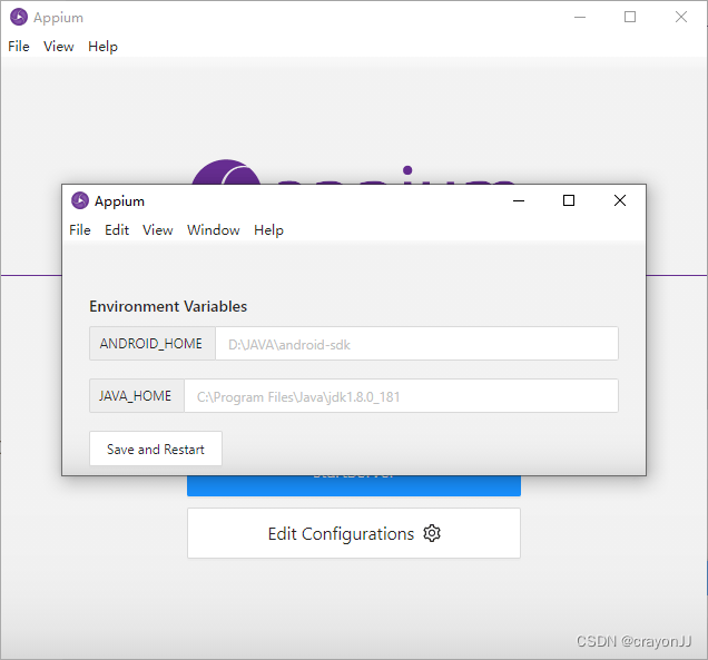Appium1.22.3下载安装与配置