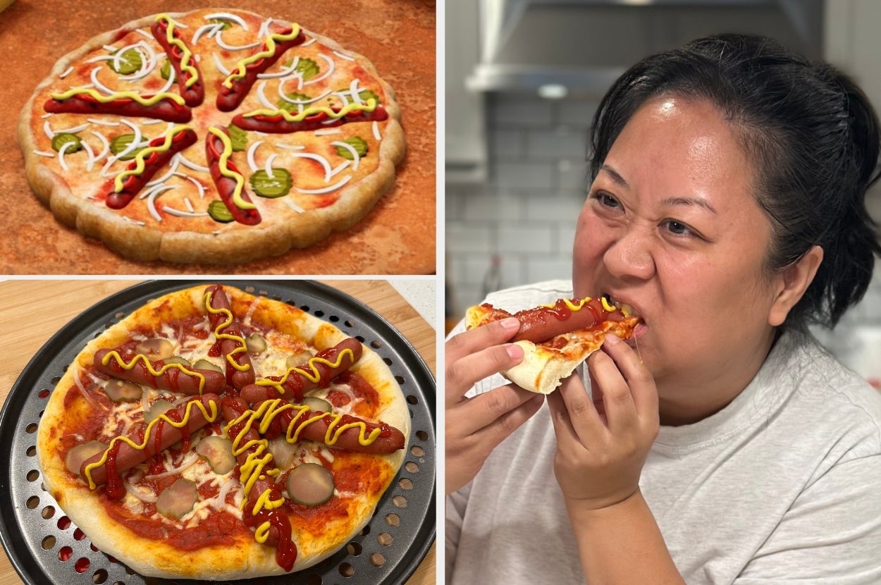 I Recreated This Absolutely Unhinged Disney Cartoon Pizza And…It Slapped?