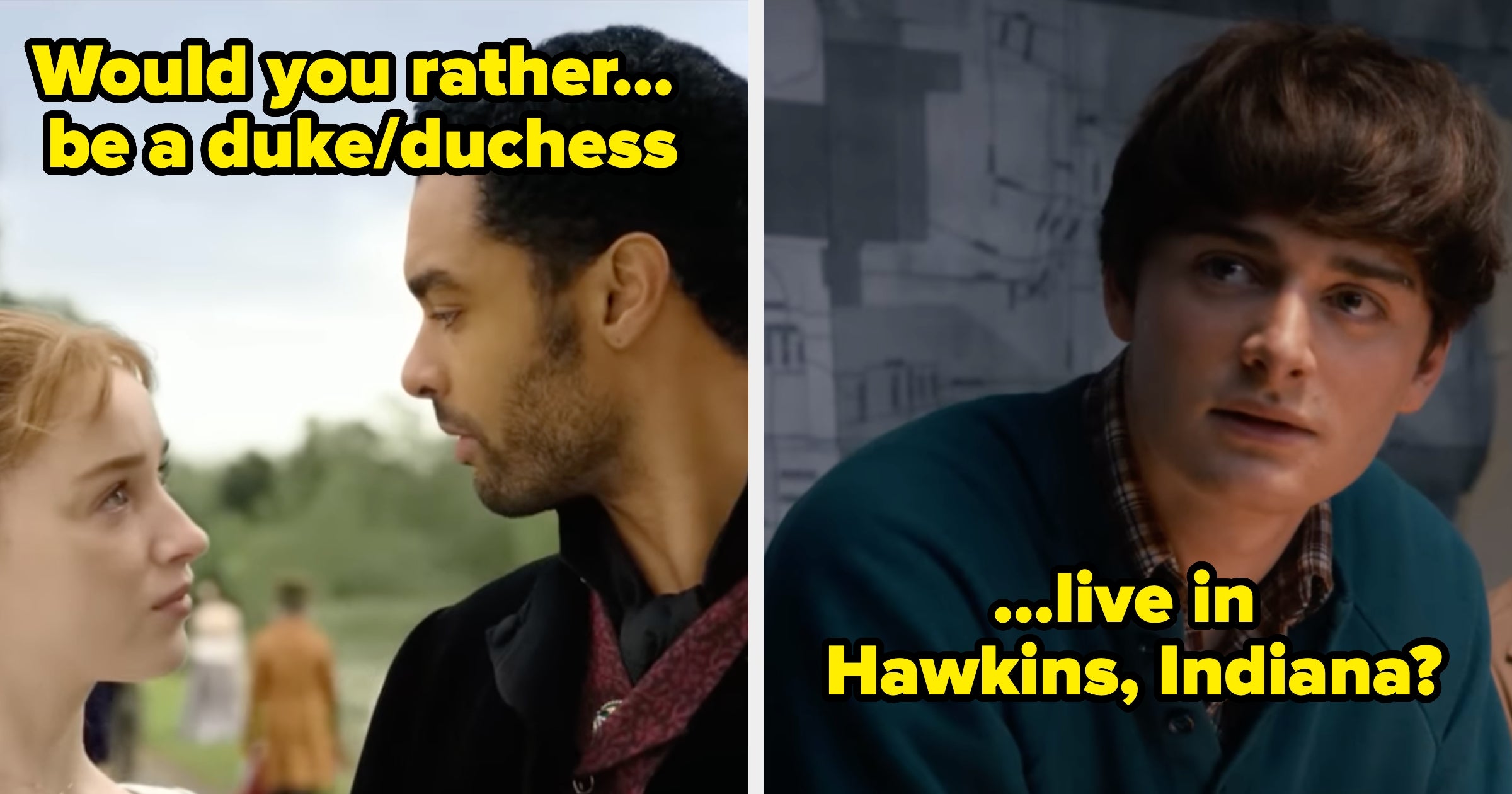 Ultimate “Would You Rather” TV Challenge