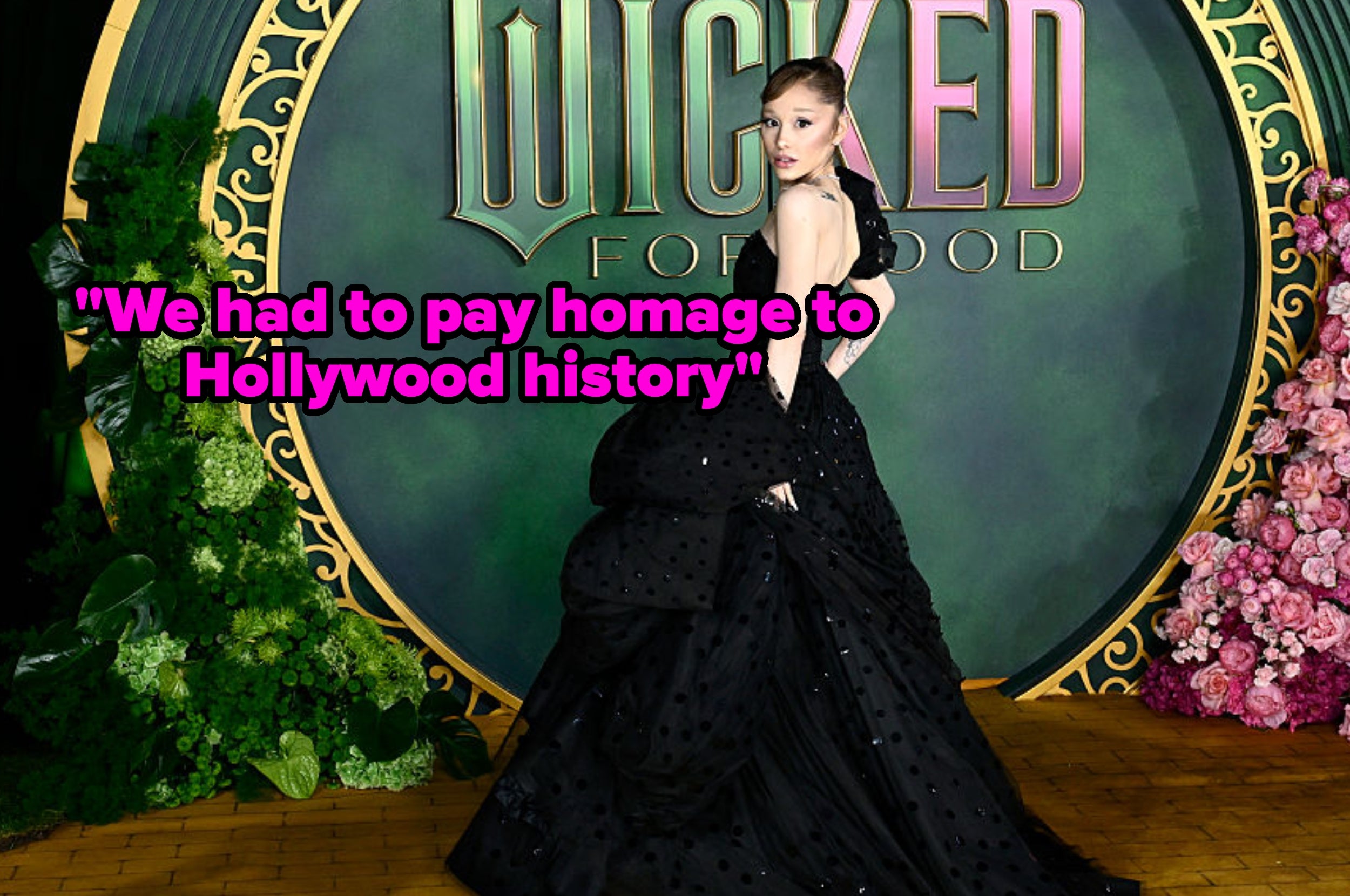 Ariana Grande’s “Wicked: For Good” Tour Dress Is Way More Than It Seems, And Her Stylist Just Revelealed All