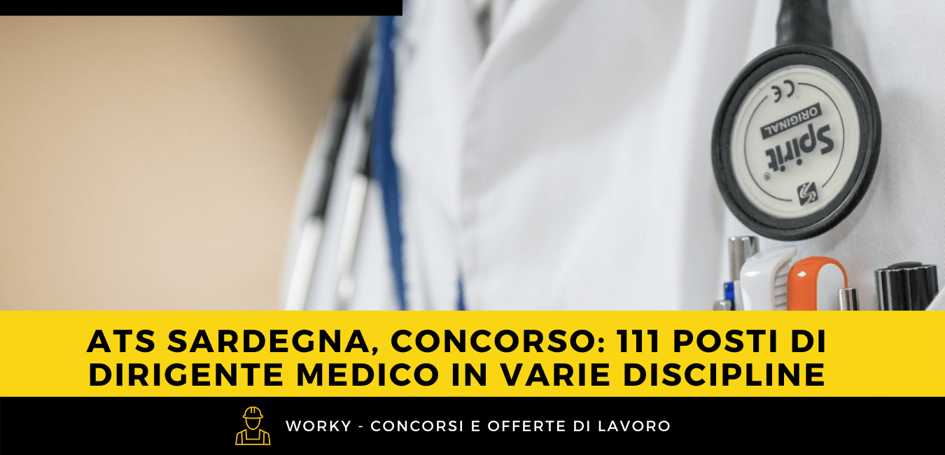 Ats Sardegna, Concorso: 111 Posti Di Dirigente Medico In Varie Discipline 650_x_1350_png