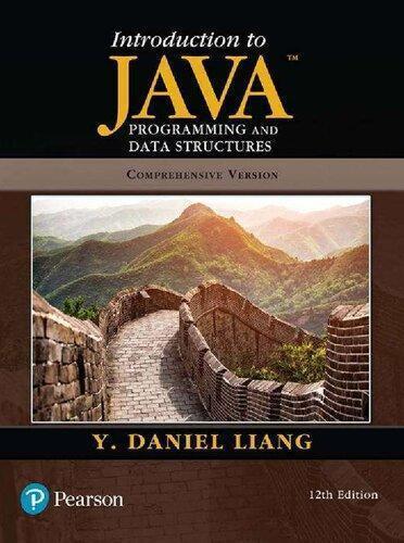 Introduction To Java Programming And Data Structures Comprehensive Version 12Th (Edition) Introduction To Java Programming And Data Structures Comprehensive Version 12Th (Edition)