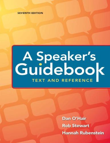 A Speakers Guide Text And Reference 7Th