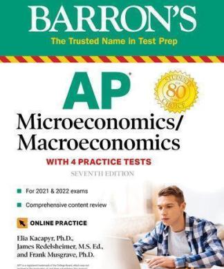 Ap Microeconomics Macroeconomics With 4 Practice Tests 7Th