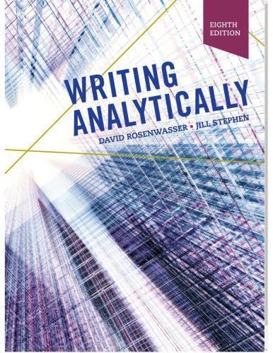 Writing Analytically 8Th