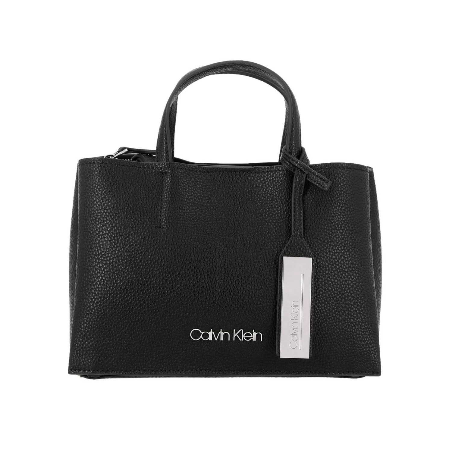 Medium Sided Calvin Klein bag in textured eco-leather with shoulder جلابيات مصرية رجالي