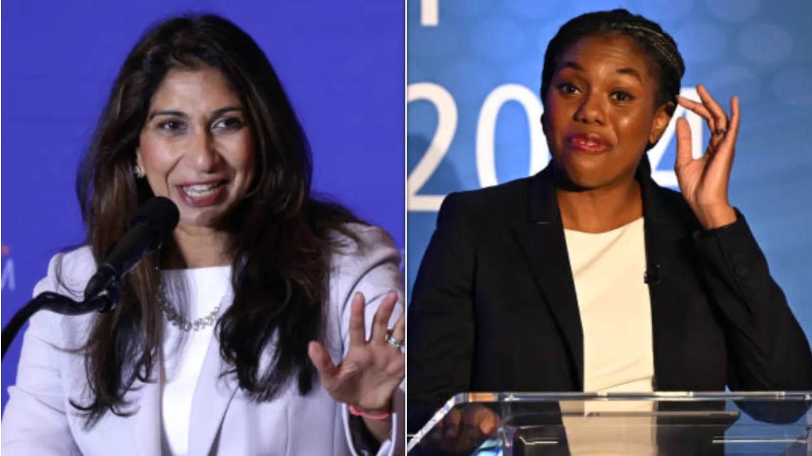 Suella Braverman Criticies Kemi Badenoch Amid Tory Conflict