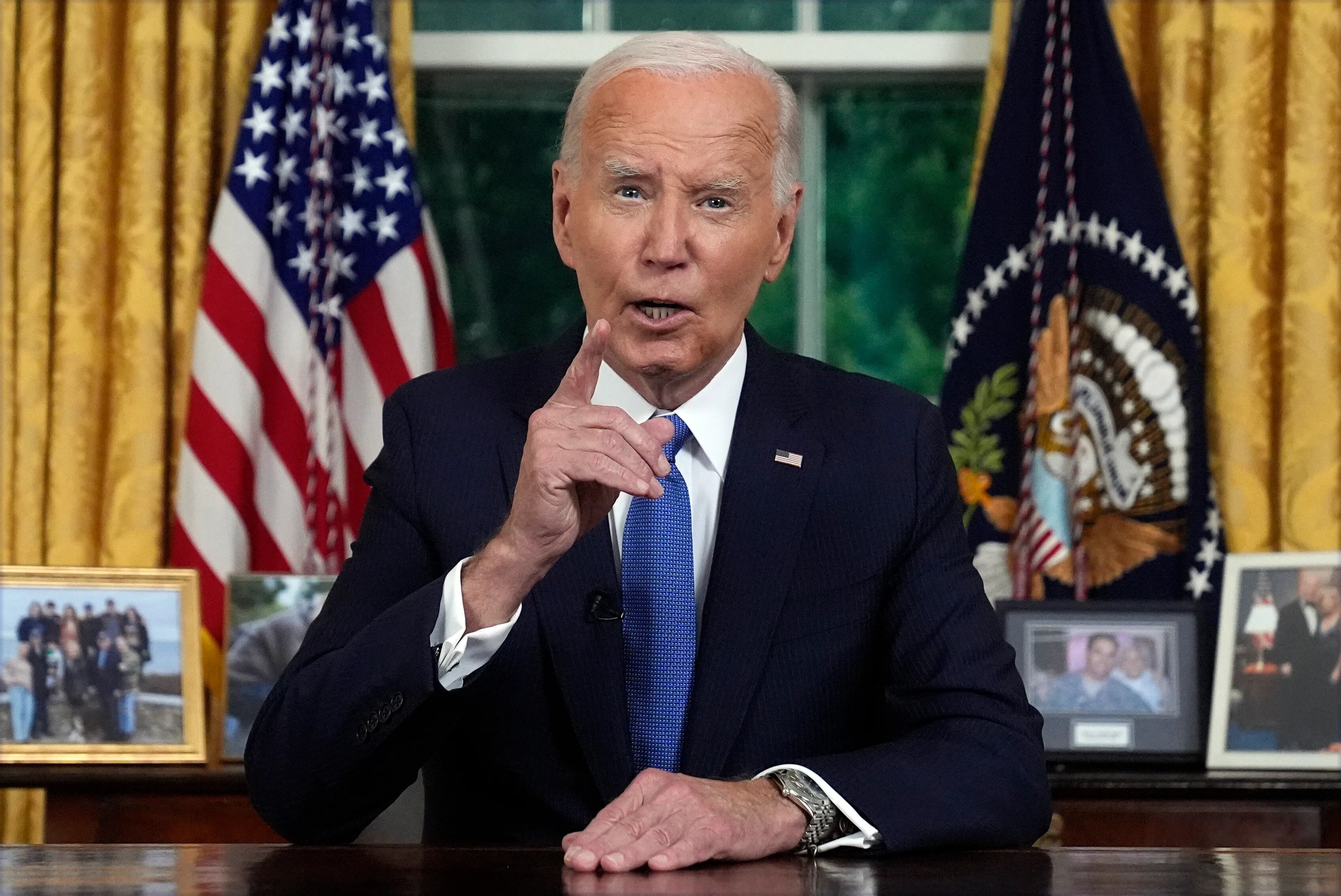 Joe Biden Calls on Nation to Protect Democracy as He Passes the Torch: ‘The Future is in Your Hands’