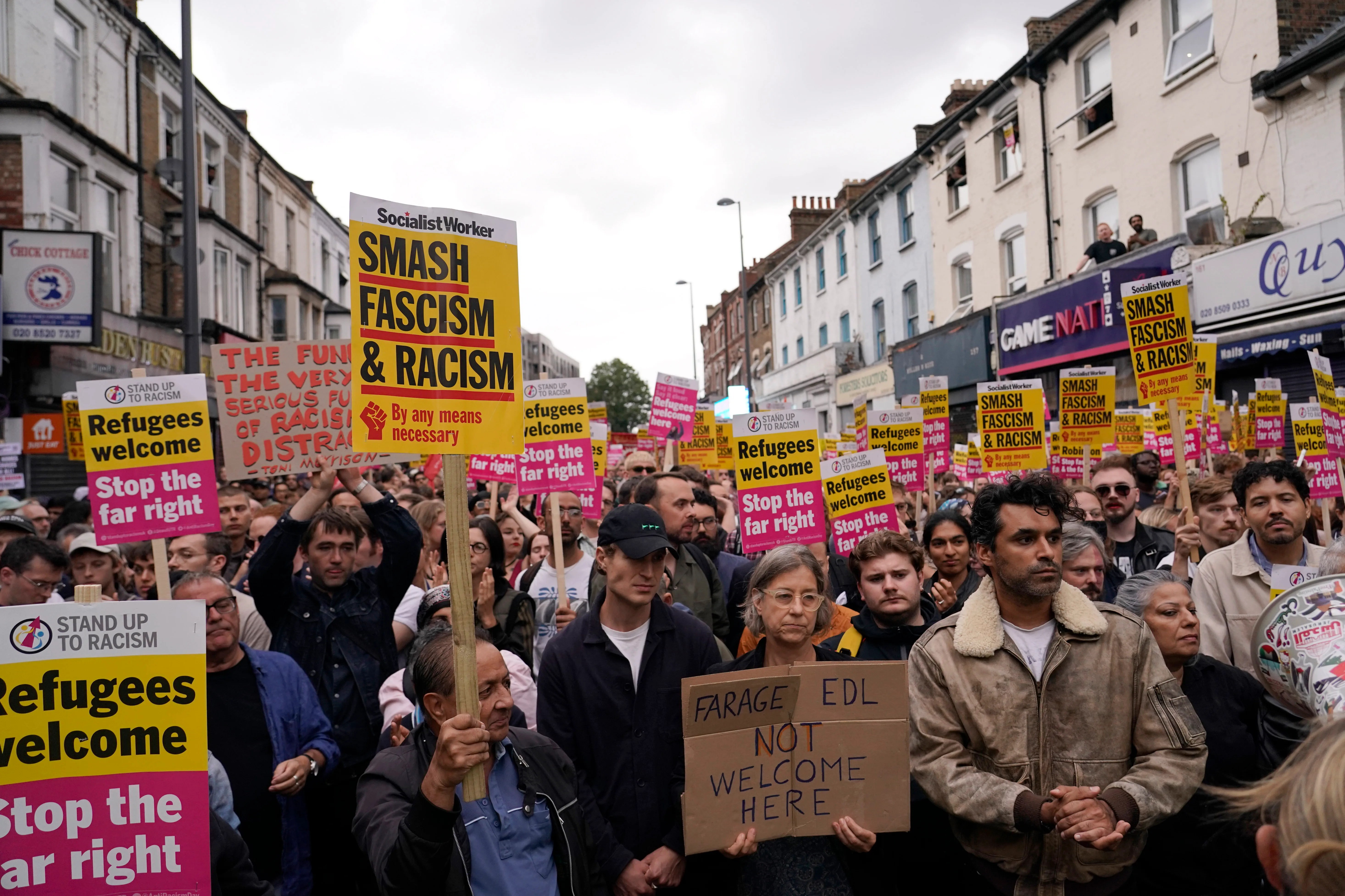 Anti Racism Rallies Defy Far Right Rioters In UK