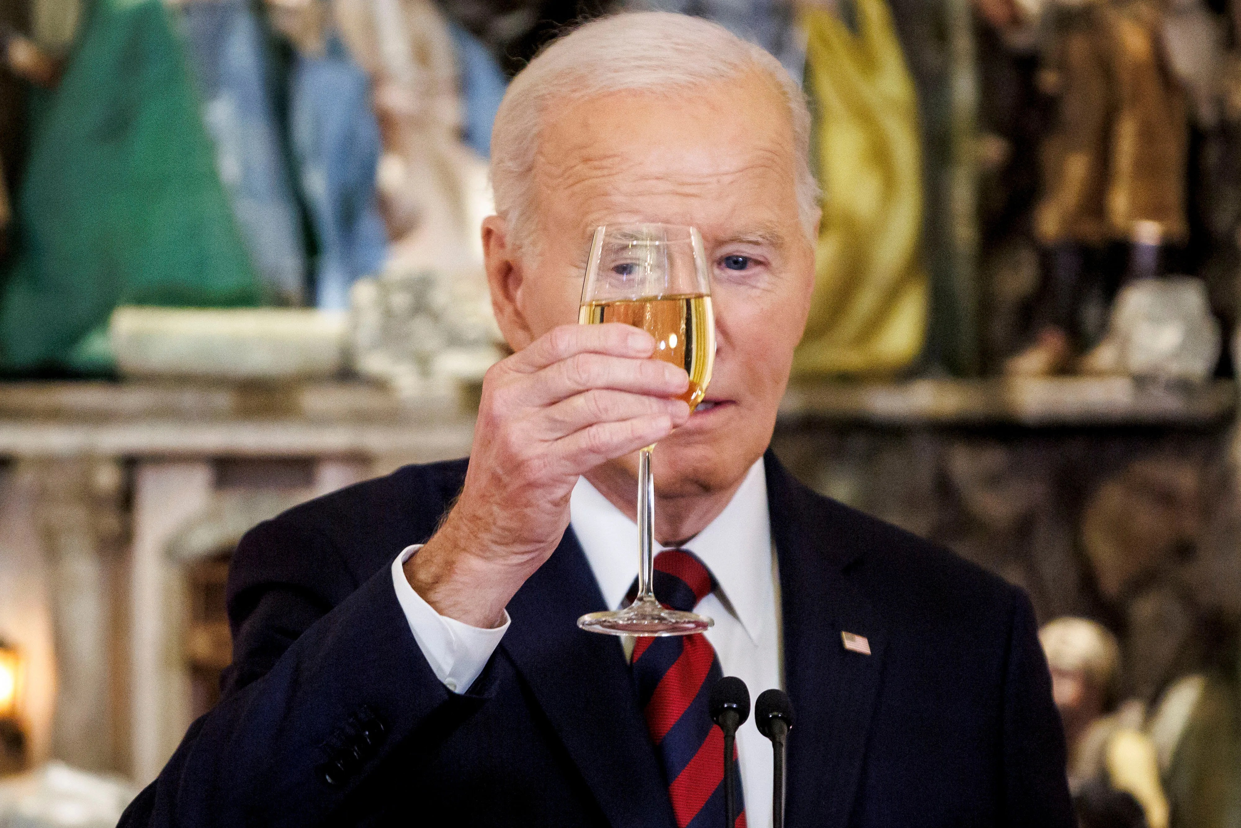 Joe Biden’s Sweet Holiday Video Card With Christmas Trees Produces 1 Major Gripe