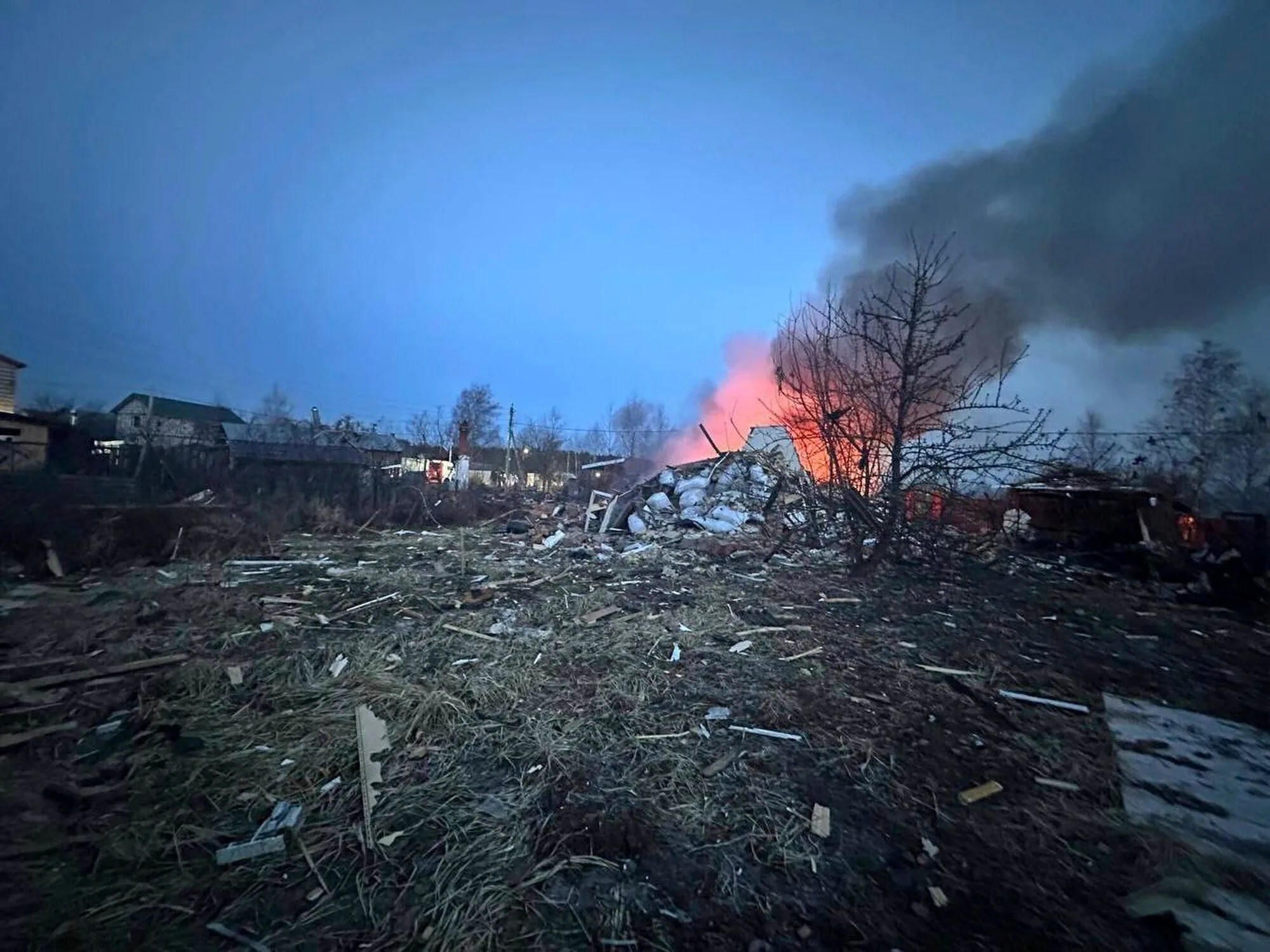 Russia Accuses Kyiv Of Largest Drone Strike Yet Ahead Of Ukraine-US Peace Talks