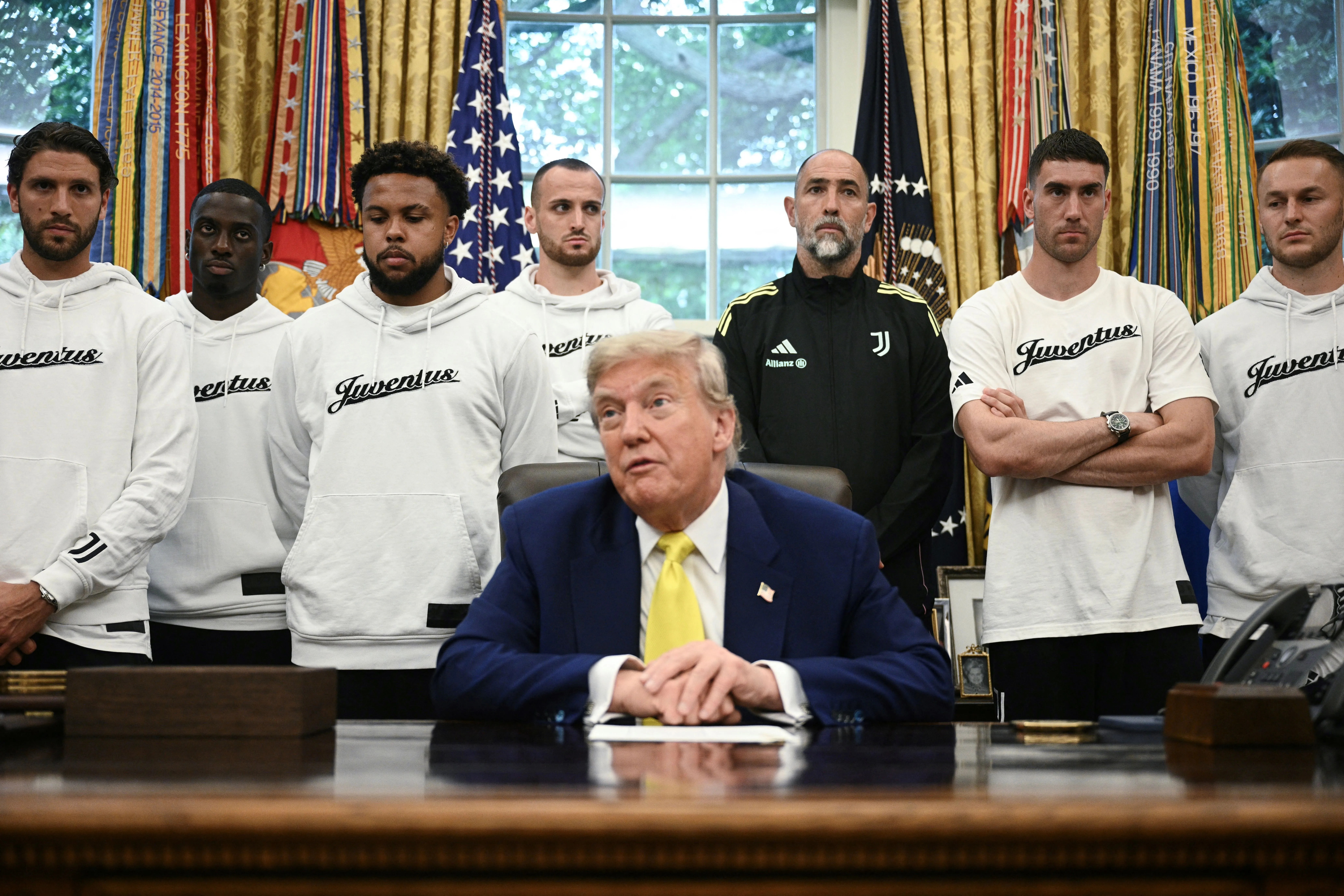 U.S. Soccer Star Dishes On 'Weird' Oval Office Moment With Donald Trump