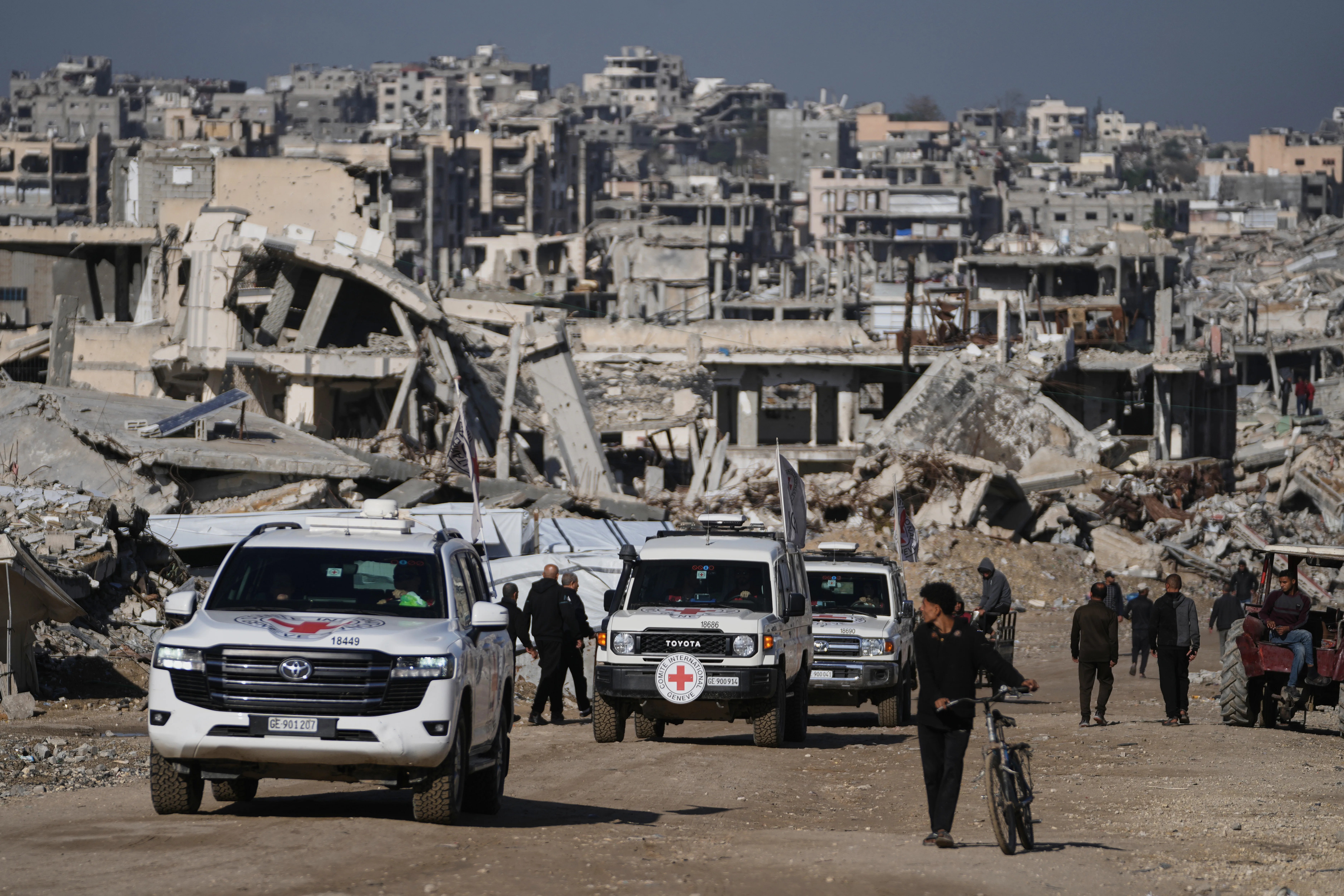 Israel To Reopen Key Gaza Border Crossing After Saying Returned Remains Don’t Match Hostages