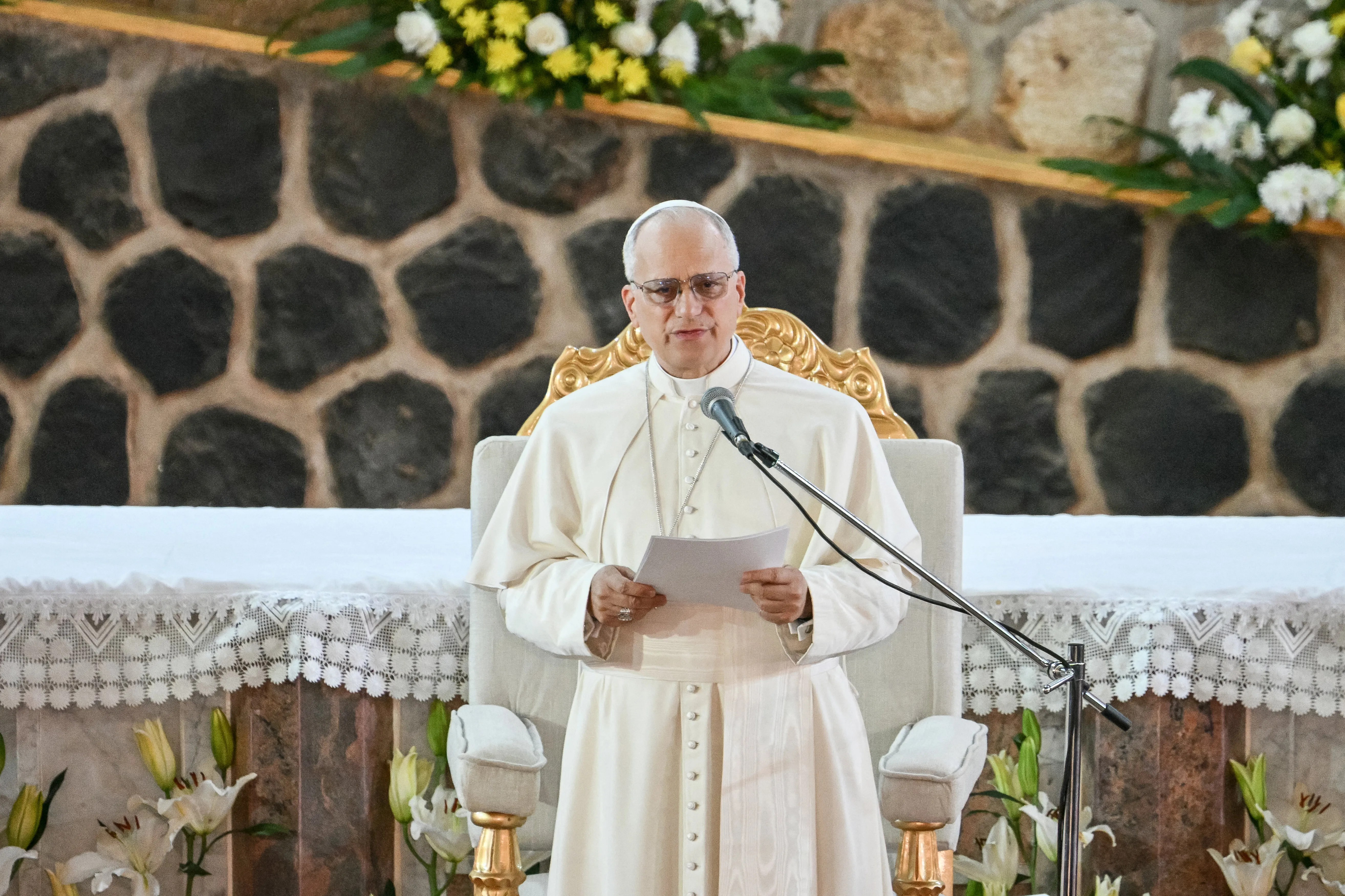 Pope Leo, In Cameroon, Decries ‘Handful Of Tyrants’ Ravaging The World
