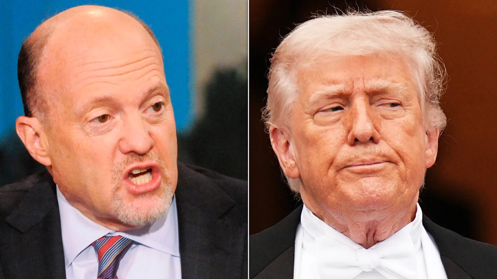 Cramer stumbles live after Intel trade note from co-host