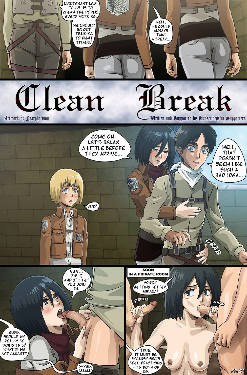 Aot hentai comix