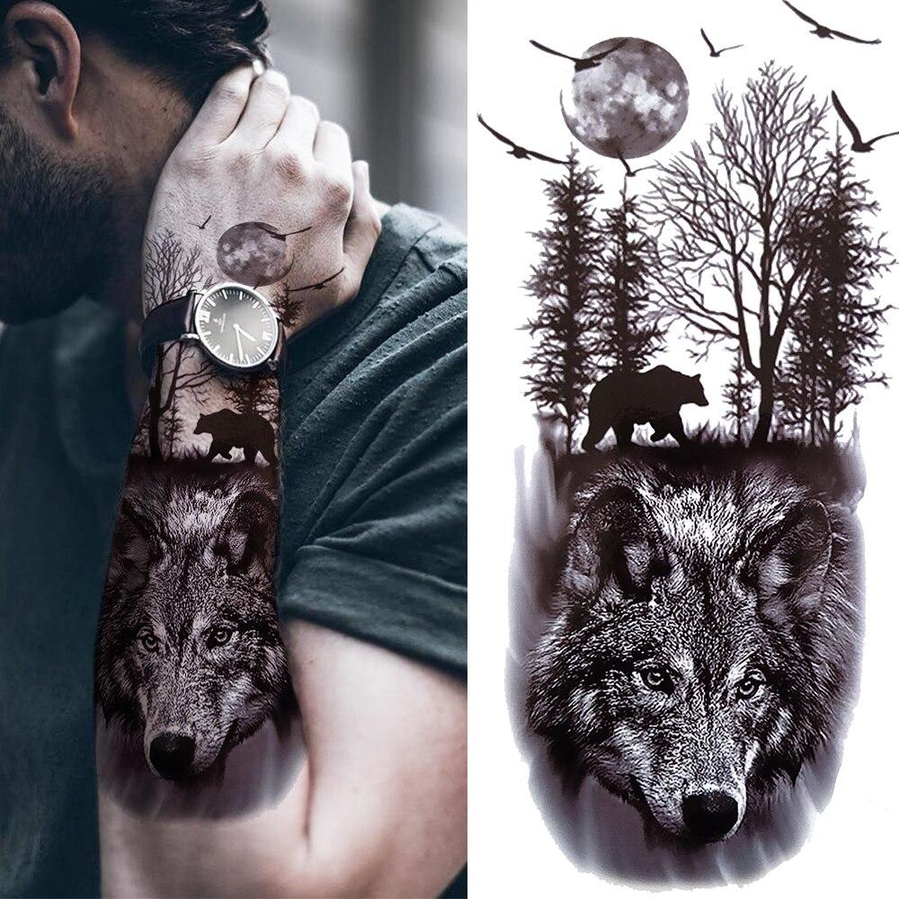 Brassard Devil Lion Tatouage Temporaire Pour Les Femmes Hommes Kid Boy 3D Rose Tiger Tattoo Sticker Compass Cross Skull Flower Tatoo Cover Up Acheter À Prix Bas — Livraison Gratuite, Avis Réels 1000_x_1000_jpg