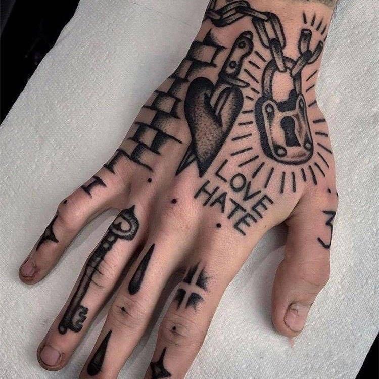 Buy Black Punk Style Hands Temporary Tattoos For Men Women Arm Body Art Waterproof Tatuajes Temporales Fake Tatoos Cool Tatto Decal At Affordable Prices — Free Shipping, Real Reviews With Photos — Joom 750_x_750_jpg