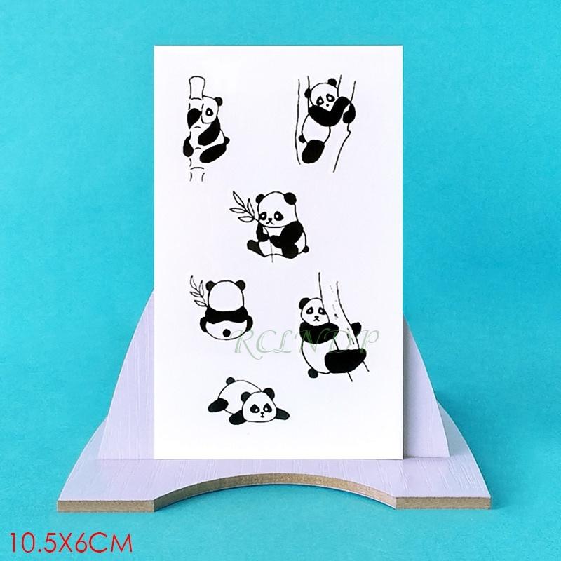 Buy Waterproof Temporary Tattoo Sticker Lovely Panda Eat Bamboo Cute Tatto Flash Tatoo Fake Tattoos For Men Women Kids At Affordable Prices — Free Shipping, Real Reviews With Photos — Joom 800_x_800_jpg