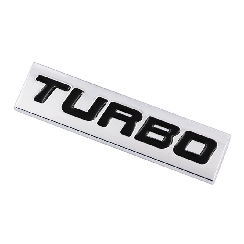 Buy 1pcs 3d Metal Turbo Logo Sticker Styling Car Rear Emblem Accessories Decals Car Decoration Sticker At Affordable Prices Free Shipping Real Reviews With Photos Joom