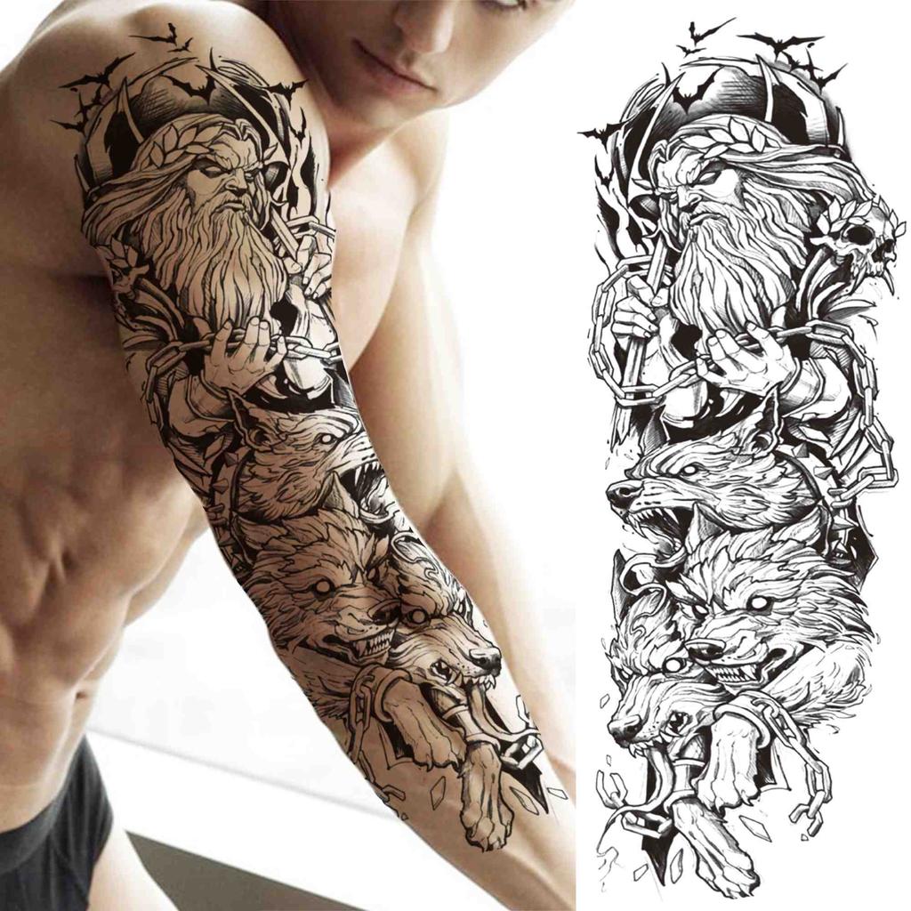Black Nun Cross Temporary Tattoos Sleeves For Men Women Rose Eagle Eyes Full Arm Fake Tatoo Super Large Washable Tattoo Sticker Acheter À Prix Bas — Livraison Gratuite, Avis Réels Avec Des 1024_x_1024_jpg