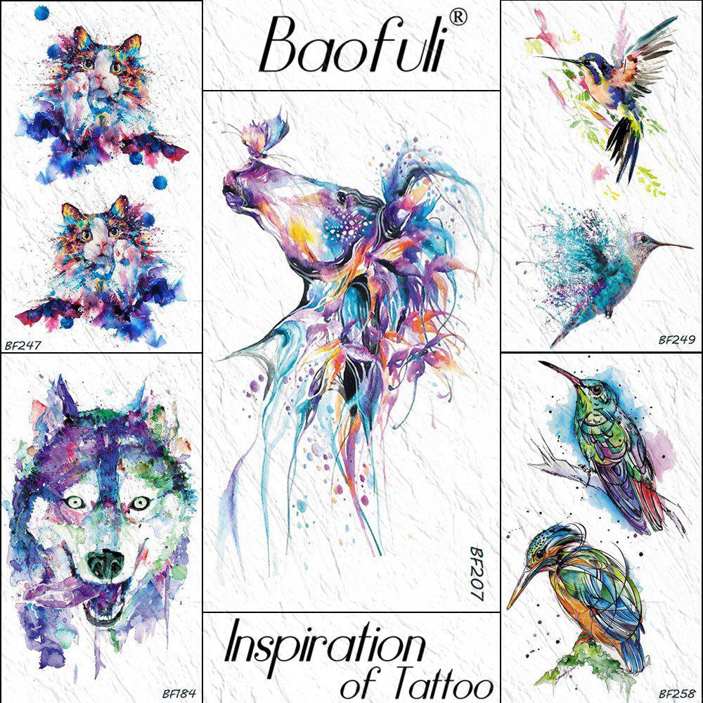 1Pc Unicorn Watercolor Painting Temporary Tatoo Sticker Body Art Tattoos Women Men Kids Fake Acquista In Modo Economico — Spedizione Gratuita, Recensioni Reali Con Foto — Joom 1000_x_1000_jpg