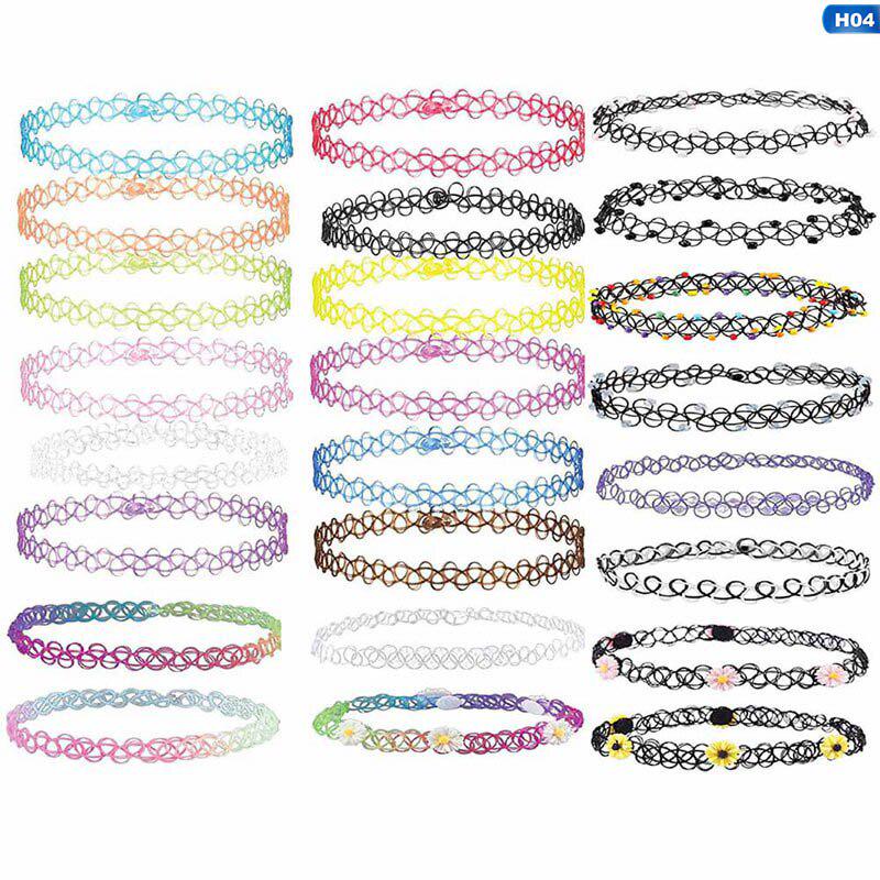 Buy Fish Line Tattoo Rainbow Chokers Flower Girls Stretch Gothic Punk Elastic Collares Women Jewelry At Affordable Prices — Free Shipping, Real Reviews With Photos — Joom 800_x_800_jpg