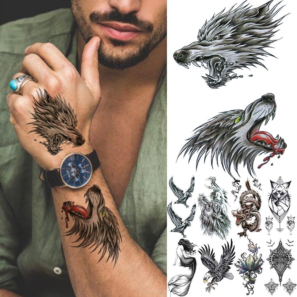 Realistic Coyote Wolf Falsi Adesivi Tatuaggi Per Uomo Ragazzi Adulto Aquila Drago Gatto Tatuaggi Temporanei Corpo Arte Tatoo Braccio Acquista In Modo Economico — Spedizione Gratuita, Recensioni Reali Con Foto — Joom 1000_x_1000_jpg