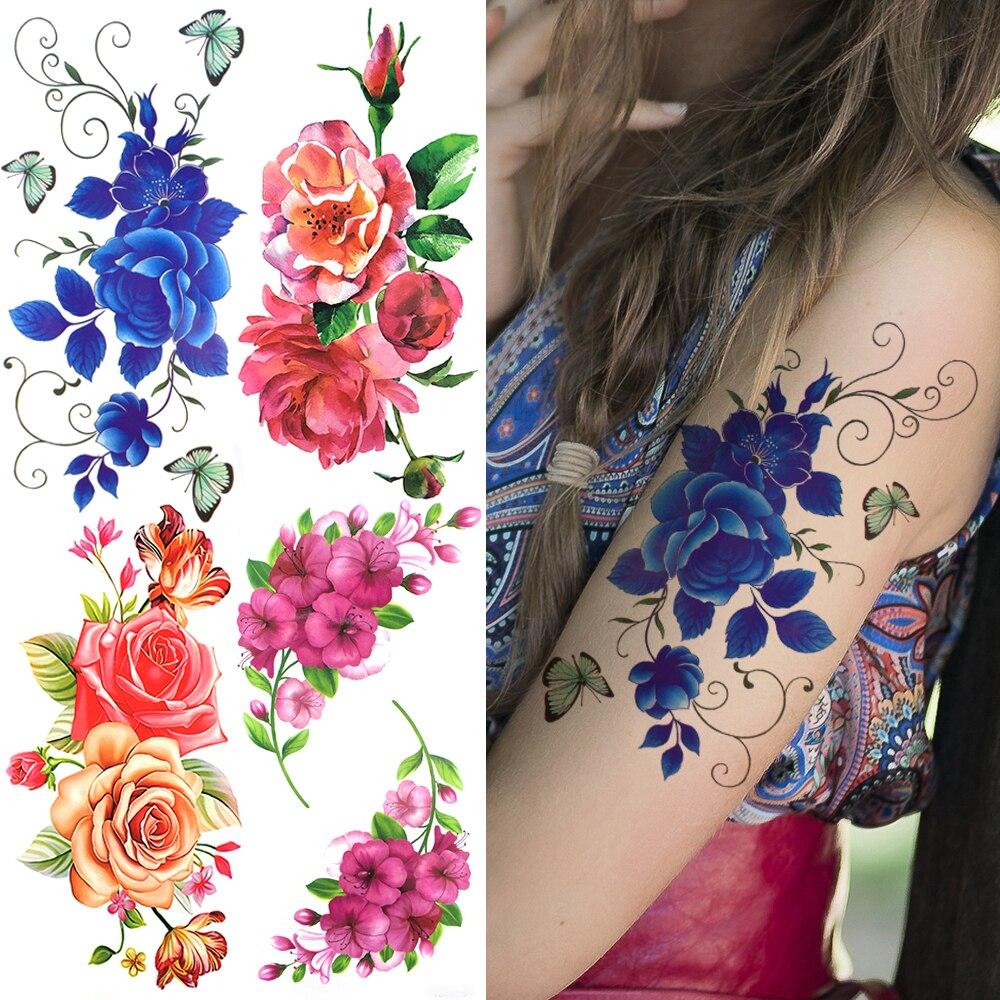 Tatuaggi Temporanei Fiore Blu Per Le Ragazze Finte Peonia Orchidea Rosa Adesivo Adesivo Decorazione Avambraccio Tatoo Carta Vine Planet Acquista In Modo Economico — Spedizione Gratuita, Recensioni Reali Con Foto — Joom 1000_x_1000_jpg