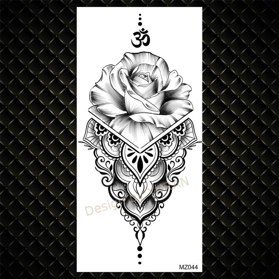 Black Henna Faux Tatouages Temporaires Pour Les Femmes Grande Sexy Dreamcatcher Tattoo Rose Mandala Flower Body Dentelle Mehndi Tatoo Plume Acheter À Prix Bas — Livraison Gratuite, Avis Réels Avec Des Photos — 950_x_950_jpg