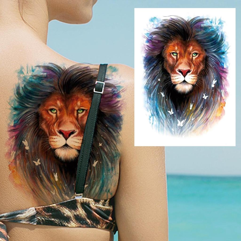 Big Tiger Tatouage Temporaire Pour Les Femmes Hommes Filles Aquarelle Leopard Lion Tattoo Sticker Fake Disposable Wasit Tatoos Fournitures Acheter À Prix Bas — Livraison Gratuite, Avis Réels Avec Des Photos — Joom 1024_x_1024_jpg