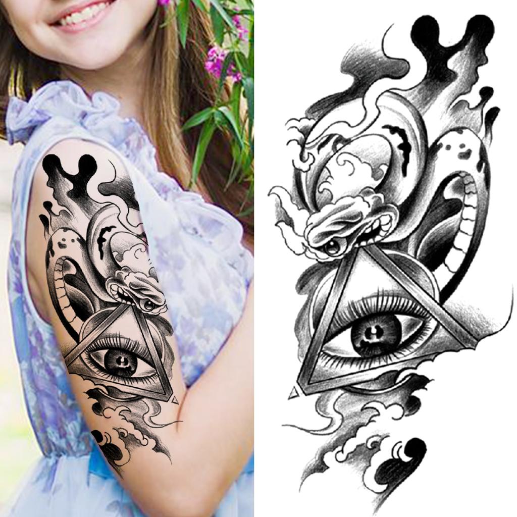 Black Mamba Snake Flower Temporary Tattoos For Women Men Compass Rose Fake Tattoo Sticker Forearm Half Sleeve Thigh Tatoos Acheter ร Prix Bas — Livraison Gratuite, Avis Rรฉels Avec Des Photos — Joom 1024_x_1024_jpg