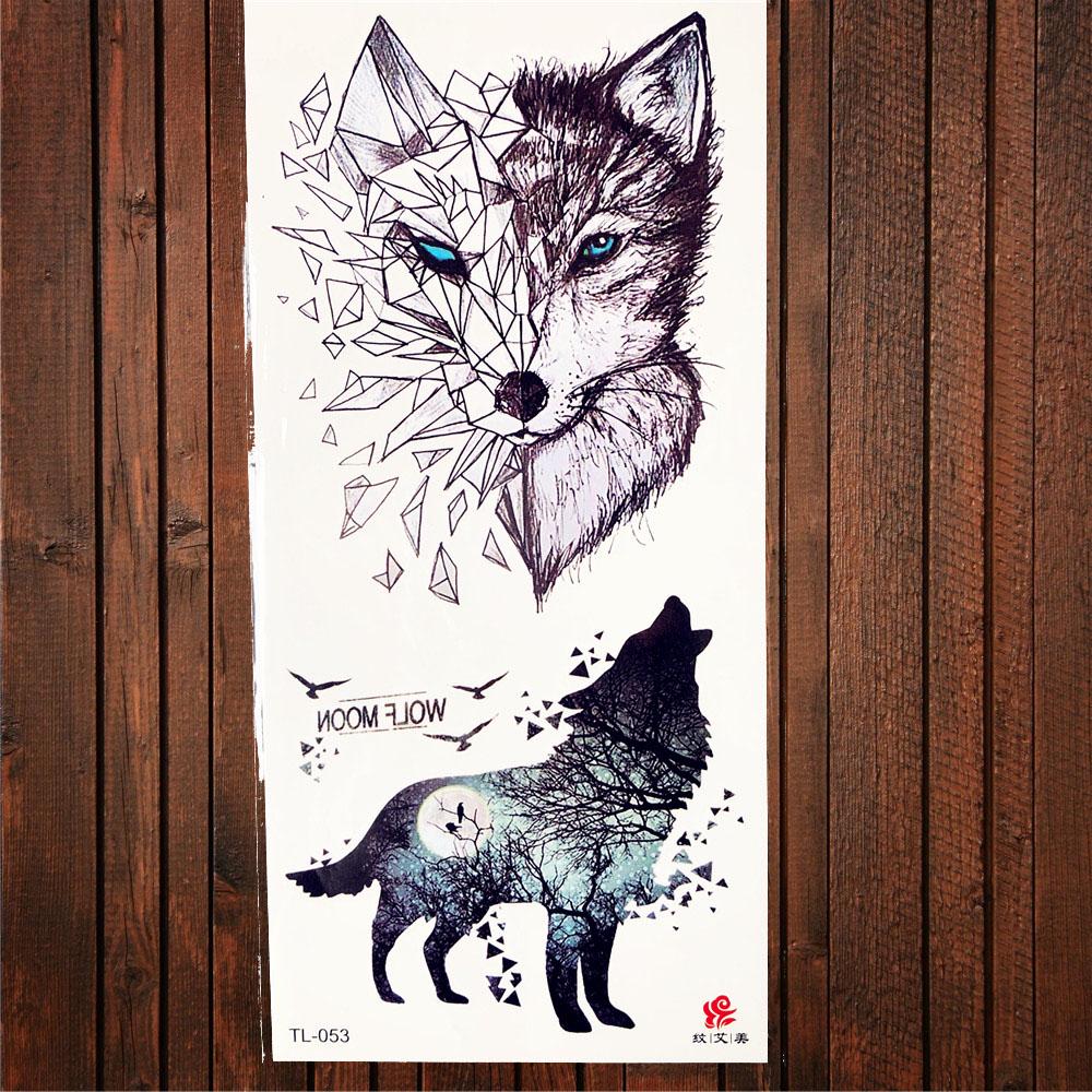 Buy 1Pc Geometric Diy Wolf Bear Tattoos Sticker Moon Forest Paw Moth Body Arm Totem Art At Affordable Prices — Free Shipping, Real Reviews With Photos — Joom 1000_x_1000_jpg