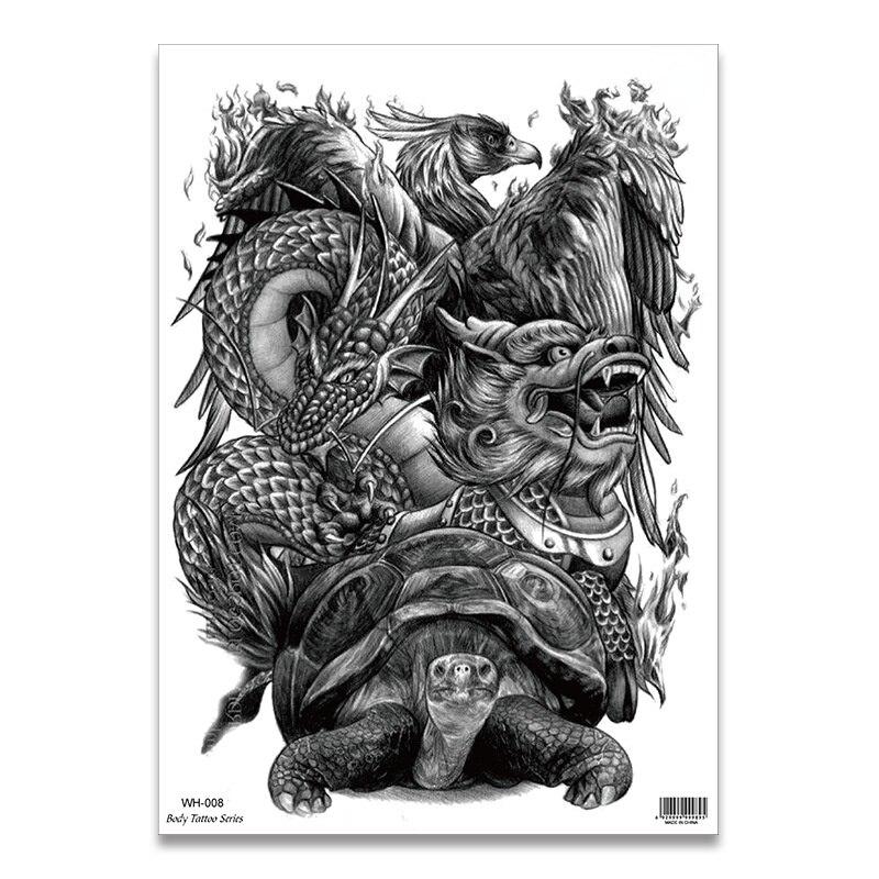 Buy Dragon Snake Temporary Tiger Tattoo Stickers Men Women Waterproof Full Back Tattoo Stickers Black Tattoo Snake Tattoo Stickers At Affordable Prices — Free Shipping, Real Reviews With Photos — Joom 800_x_800_jpg