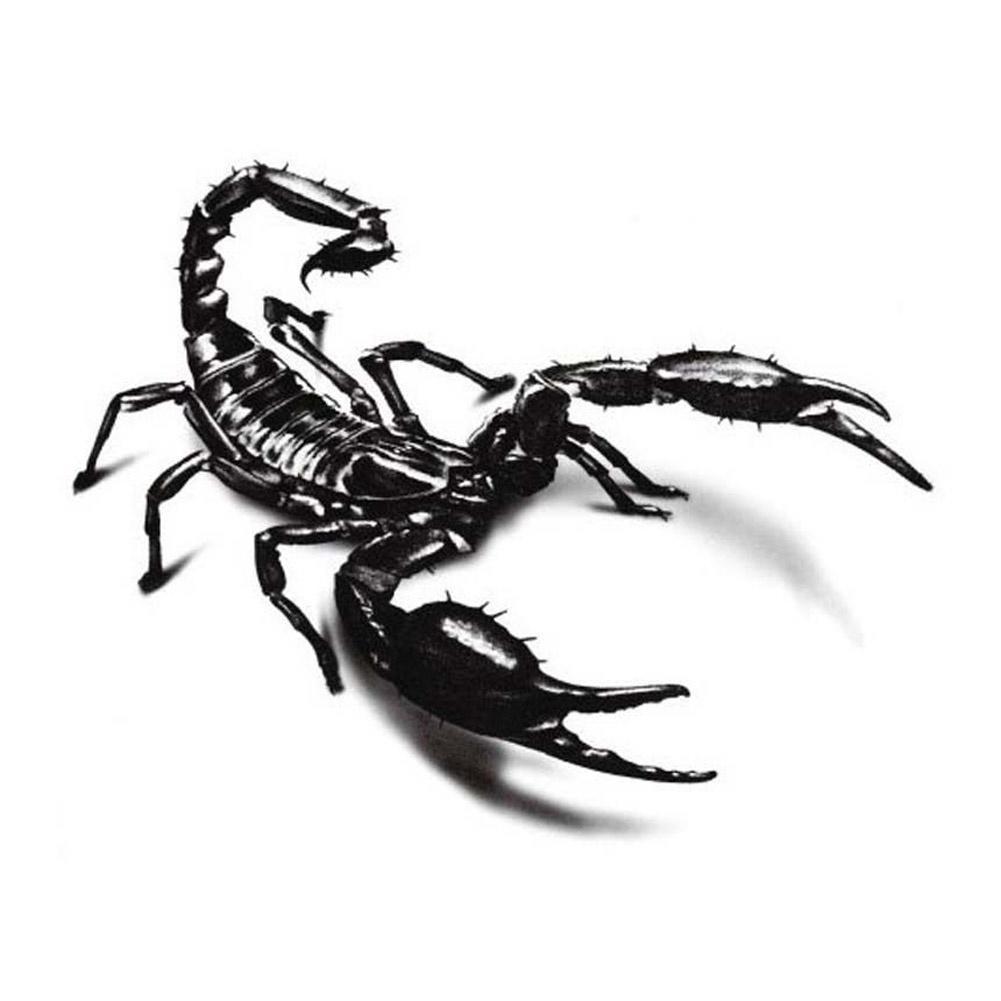 2016 New 3D Waterproof Temporary Tattoo Black Scorpion Sticker Non-Toxic Body Art Tattoo Acquista In Modo Economico — Spedizione Gratuita, Recensioni Reali Con Foto — Joom 1001_x_1001_jpg