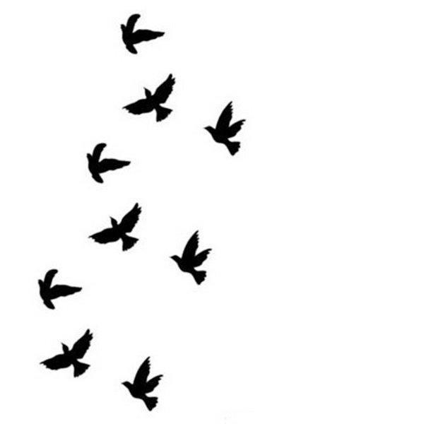 Buy Women Sexy Finger Wrist Fake Tattoo Stickers Waterproof Small Birds Fly Design At Affordable Prices — Free Shipping, Real Reviews With Photos — Joom 600_x_600_jpg