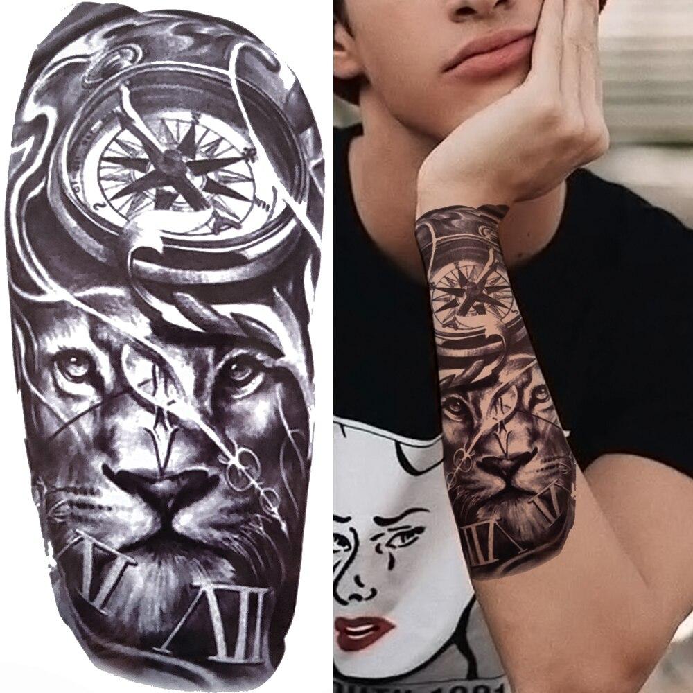 Cross Lion Tatuaggi Temporanei Per Donne Uomini Bambini Adulto Serpente Nero Dio Tatoos Realistico Falso Demone Malvagio 3D Fiore Tatuaggio Adesivo – Acquistare A Basso Prezzo Nel Negozio Online Joom 1000_x_1000_jpg