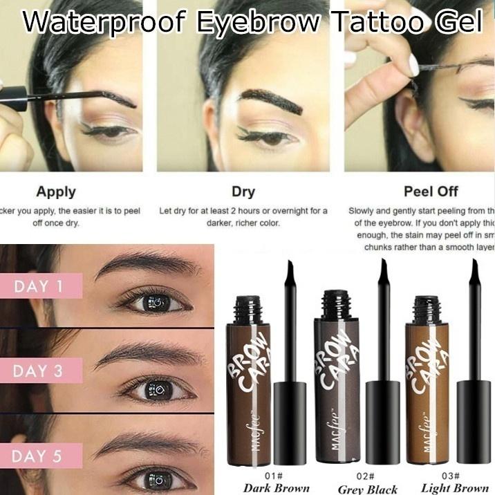 Buy 1 Set Tattoo Brow Gel Tint Waterproof Peel Off Eye Brow Tattoo Long-Lasting Dye Eyebrow Shadow Gel Makeup Cosmetics At Affordable Prices — Free Shipping, Real Reviews With Photos — Joom 716_x_716_jpg