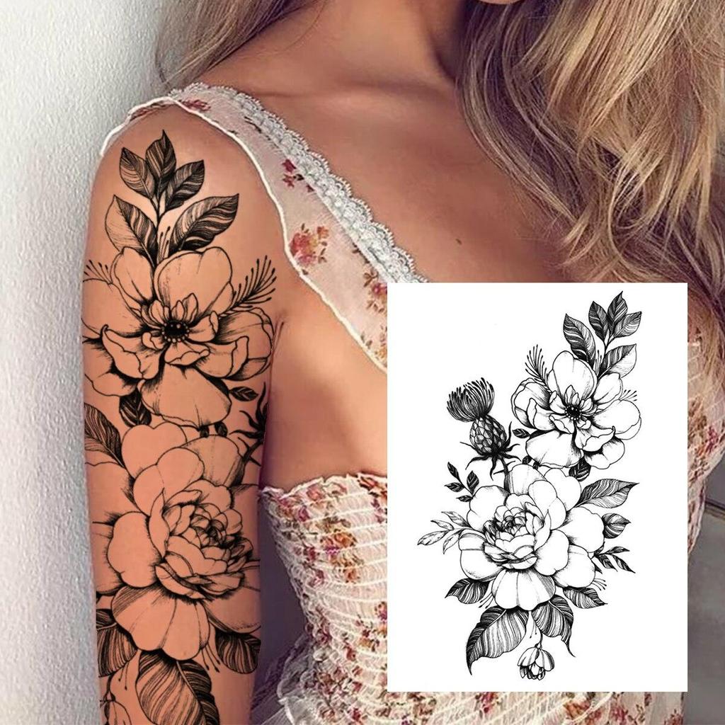 Sexy Peonia Tatuaggio Temporaneo Per Donna Ragazza Nero Teschio Leopardo Fiori Tatuaggi Adesivo Falso Farfalla Corpo Arte Tatoos Mezza Manica Acquista In Modo Economico — Spedizione Gratuita, Recensioni Reali Con Foto — Joom 1024_x_1024_jpg